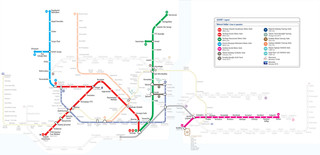 Map of Istanbul metro, subway, tube & underground İstanbul Ulaşım network